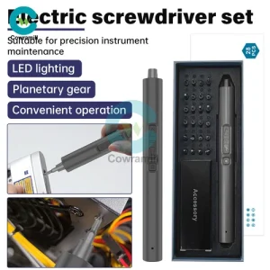 28 In 1 Cordless Electric Screwdriver Kit Mini Power Precision Screwdriver Set