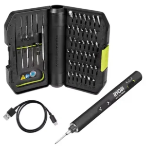 RYOBI MICROTECH Electric Precision Screwdriver Kit FVF02K - * NEW & SEALED *