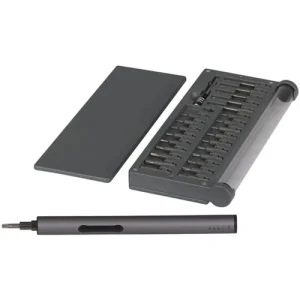 Precision Electric Screwdriver Rechargeable Lithium-Ion Kit w/ Bits and Case